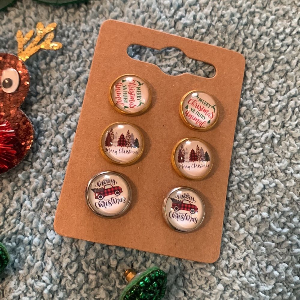 Christmas earring bundle - Picture 8 of 10
